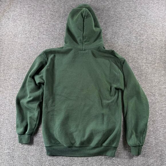 Vintage Womens University of South Florida Bulls Dark Green College Hoodie Sz S - Picture 2 of 3